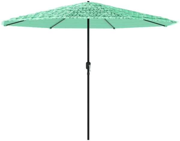 vidaXL Sonnenschirm mit Stahlmast Grün 324x324x247 cm 4005111