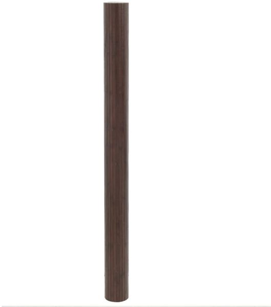 vidaXL Teppich Rechteckig Dunkelbraun 80x100 cm Bambus 376773 Bild 3