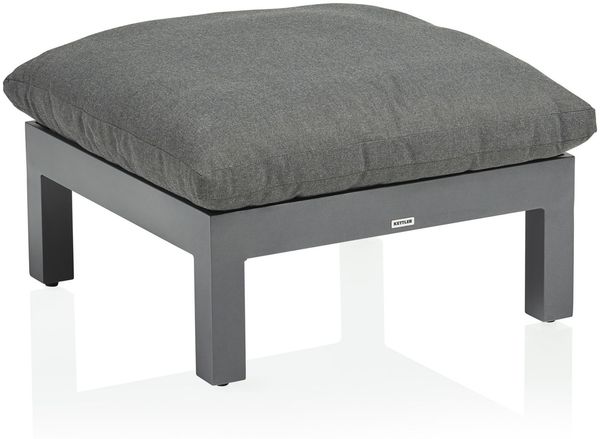 Kettler Comfort Lounge Hocker mit Kissen 81 x 81 x 50 cm