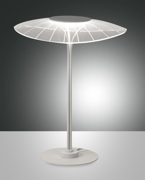 Fabas Luce 3625-30-102 Tischleuchte Vela weiß mit Touchdimmer