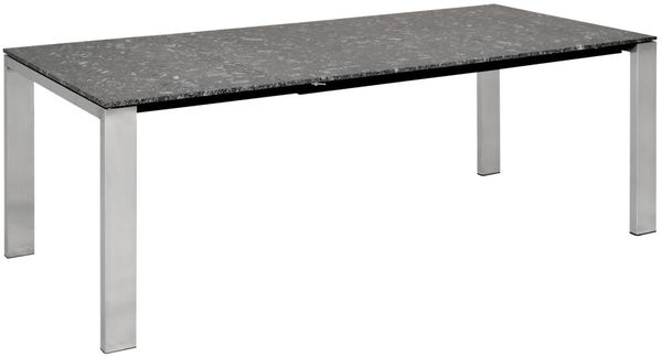 SIT Mobilia Gartentisch Olympia Oslo Edelstahl Tischplatte 160x95 cm Terrassentisch Keramik Beton Dunkel Bild 4