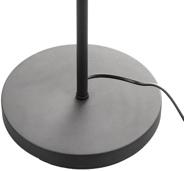 Stehleuchte, Käfig-Design, Metall-Grasgeflecht, H 150 cm Bild 8