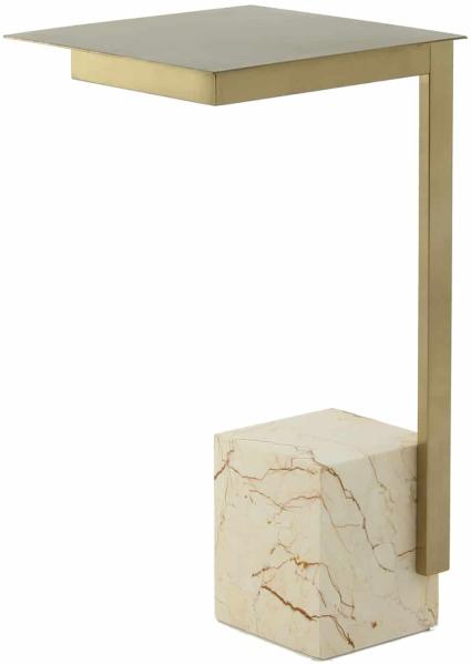 Beistelltisch Oscar 225 Weiß / Multi