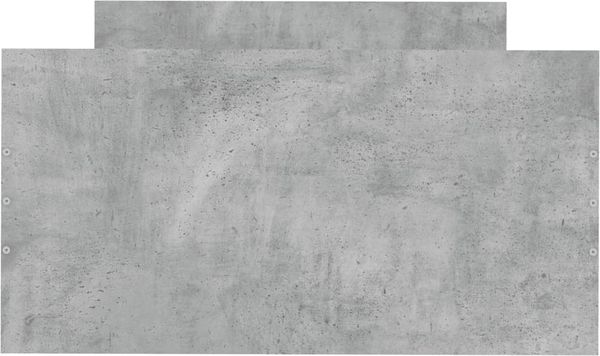 vidaXL Bettgestell Betongrau 75x190 cm Holzwerkstoff 835949 Bild 4