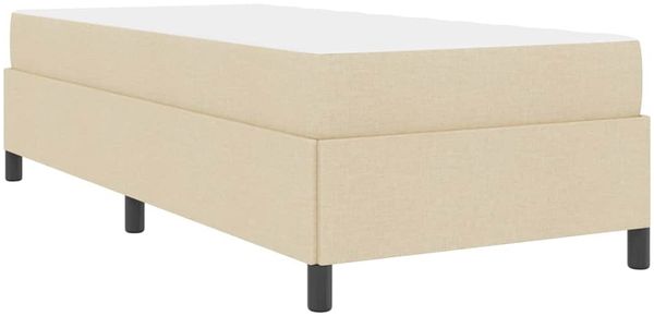 vidaXL Boxspringbett Creme 100 x 200 cm Stoff 3398841 Bild 9