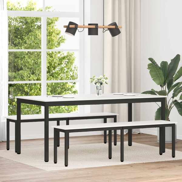 vidaXL Bank Weiß 160 x 35 x 45 cm Massives Kiefernholz 892776