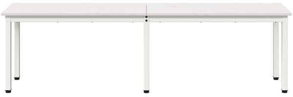 vidaXL Bank Weiß 160 x 35 x 45 cm Massives Kiefernholz 892776 Bild 5