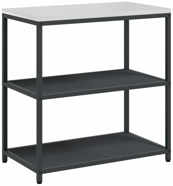 vidaXL Küchenlageregal mit Regal mit Speicher Anthrazit Stahl 874956 Bild 1