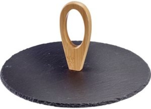 WESTMARK Servierplatte Tapas + Friends, Bambus, Schiefer, Ø 30 cm Bild 6