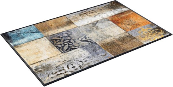 wash+dry by Kleen-Tex Fußmatte Tilea, rechteckig, Höhe: 7 mm, Schmutzfangmatte, rutschhemmend, In- und Outdoor geeignet, waschbar