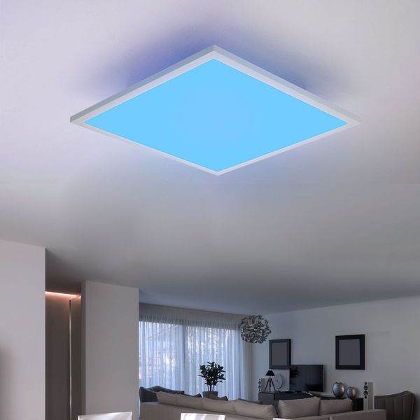 RGB LED Panel, 2100 Lumen, Fernbedienung, App, CCT, L 30 cm