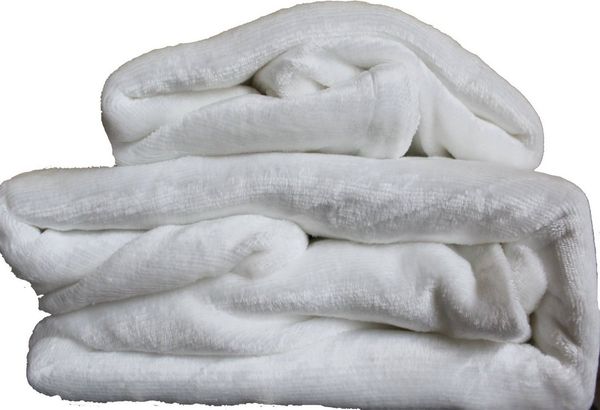KH-Haushaltshandel Bettwäsche Winter Bettwäsche Teddy Fleece Flausch Plüsch 135x200+80x80cm, Fleece, 4 teilig, weiß, uni/einfarbig, super flauschige Winterbettwäsche