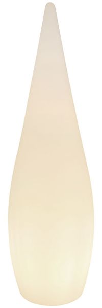 LED Steckleuchte, Tropfen-Design, weiß, H 80 cm, VASCON