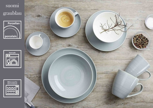 Ritzenhoff & Breker Suomi Tafelservice 12-teilig blau Bild 2