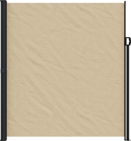 vidaXL Seitenmarkise Ausziehbar Beige 220x300 cm 4004375 Bild 3