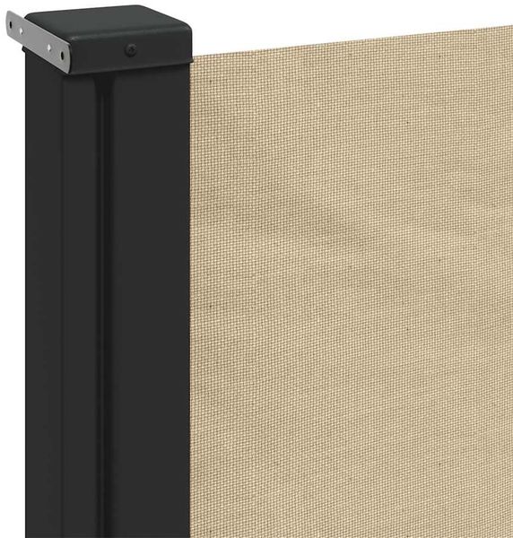vidaXL Seitenmarkise Ausziehbar Beige 220x300 cm 4004375 Bild 7