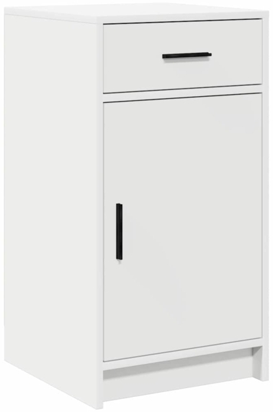 vidaXL Sideboard mit Schubladen Weiß 40 x 40,5 x 75 cm Holzwerkstoff 865064