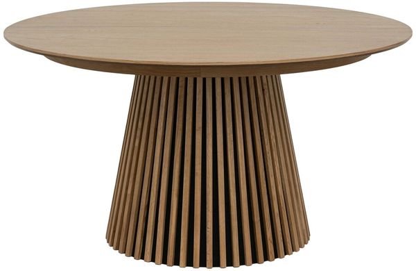 Esstisch Gobens Ausziehbar Ø140-240 cm Eiche Natur - Flexibler Holztisch