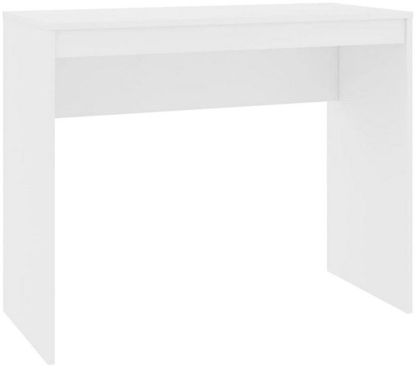DOTMALL Schreibtisch Schreibtisch Weiß 90×40×72 cm Holzwerkstoff