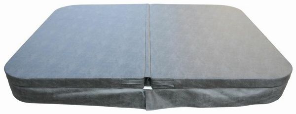 PureHaven Pool-Abdeckplane Thermoabdeckung 230x230 cm verschließbar mit Schnallen windsicher