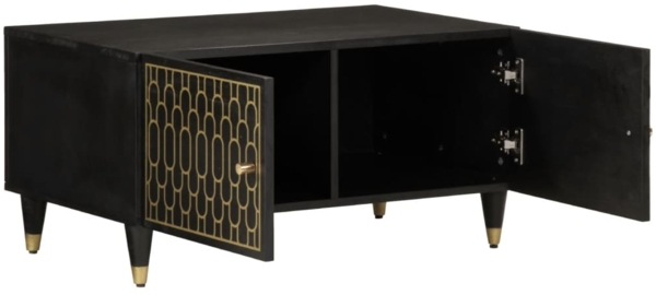 vidaXL Couchtisch 80x50x40 cm Massivholz Mango 358325