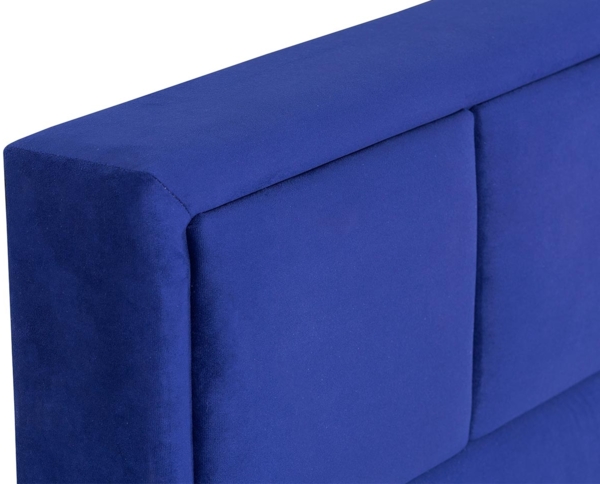 Mirjan24 'Deco' Polsterbett mit Lattenrost, Schwarz, 120x200 cm, false Bild 4