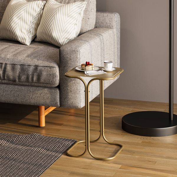 Couchtisch, 'SHB-001', 52 x 30 x 30, Gold
