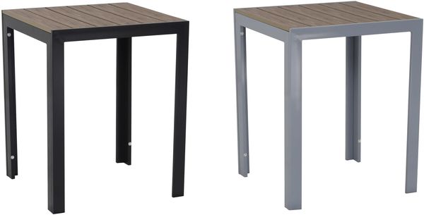 Gardissimo FIRE ALMA Nonwood Alu-Gartentisch Gartenmöbel 70x70cm