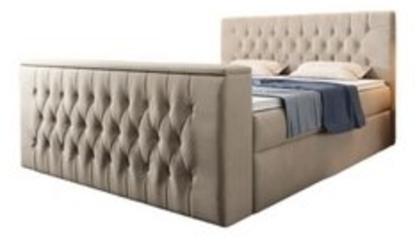 Luxusbetten24 Boxspringbett Velano, mit TV Lift und Stauraum Bild 6