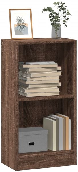 vidaXL Bücherregal Braun Eichen-Optik 40x24x76 cm Holzwerkstoff 857771