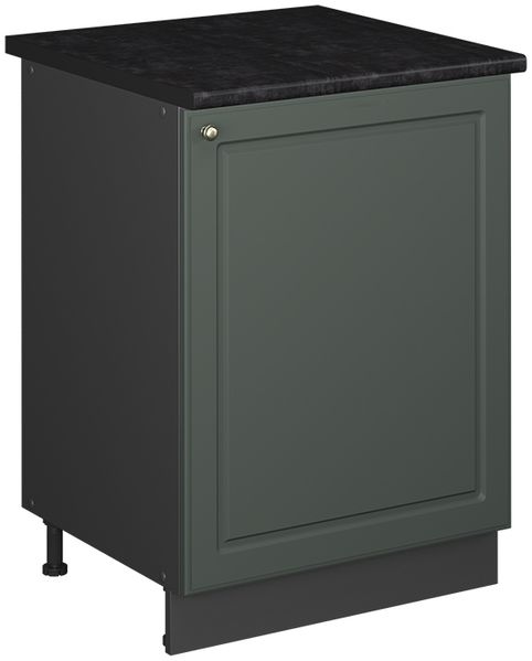 Spülenunterschrank Fame-Line Grün-Gold Landhaus/Anthrazit 60 cm Vicco