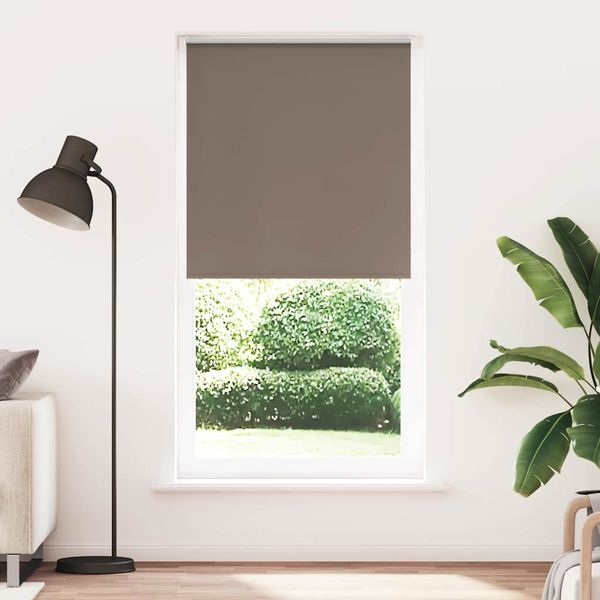 vidaXL Verdunkelungsrollo Kaffeebraun 110x230 cm Stoffbreite 105,7 cm 4011078