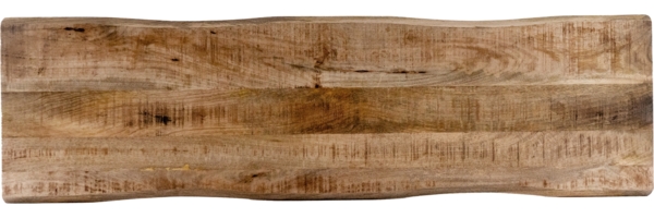 Tischplatte Baumkante Mango massiv 140 x 40 cm CURTIS 137602735 Bild 5