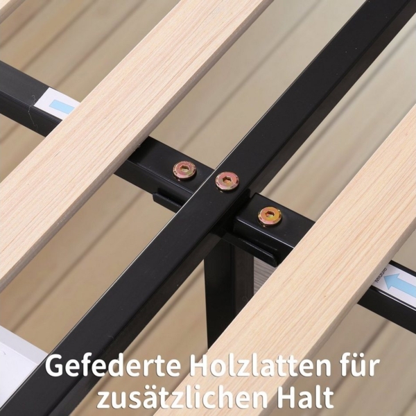 HAUSS SPOLE Polsterbett Doppelbett Polsterbett Funktionsbett Bettrahmen Holzbett Bild 3