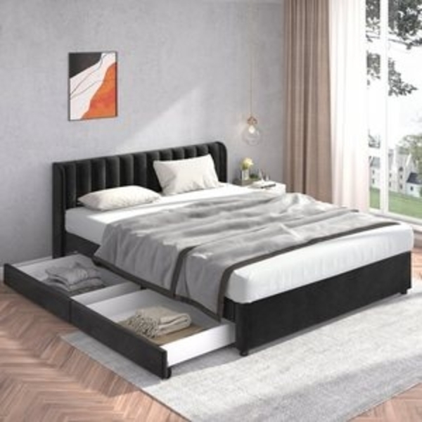 HAUSS SPOLE Polsterbett Doppelbett Polsterbett Funktionsbett Bettrahmen Holzbett Bild 6