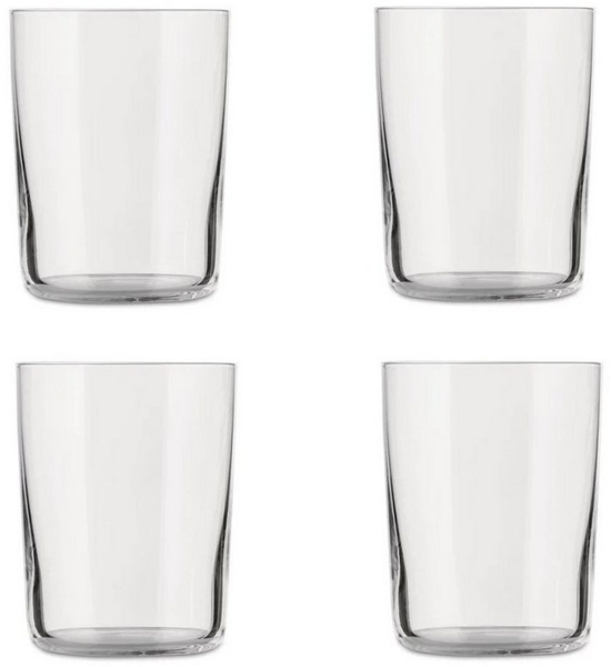 Alessi Glas Trinkglas FAMILY 4er-Set, Kristallglas