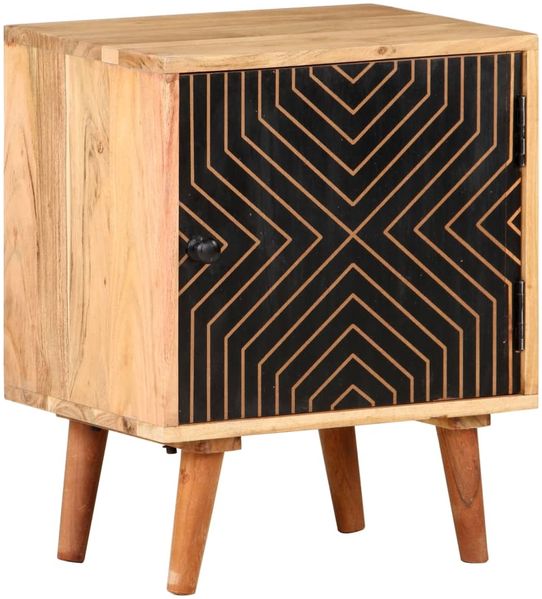 vidaXL Nachttisch 40x30x50 cm Akazie Massivholz 322667