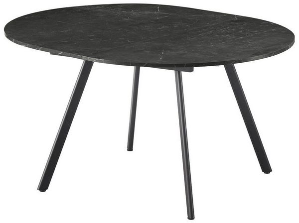 B&D home Esstisch TILL, Rund, ausziehbar, 120-150cm, Beton