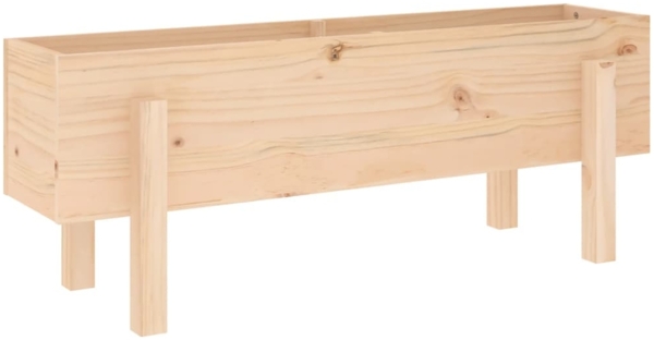vidaXL Hochbeet 101x30x38 cm Massivholz Kiefer 825184