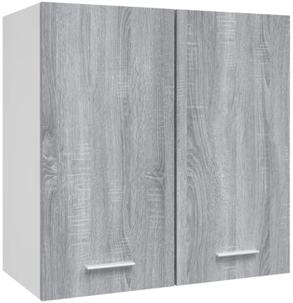 vidaXL Hängeschrank Lyon Grau Sonoma 60x31x60 cm Holzwerkstoff 815112