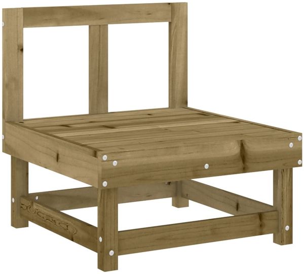 vidaXL 7-tlg. Garten-Lounge-Set Kiefernholz Imprägniert 3186409 Bild 4