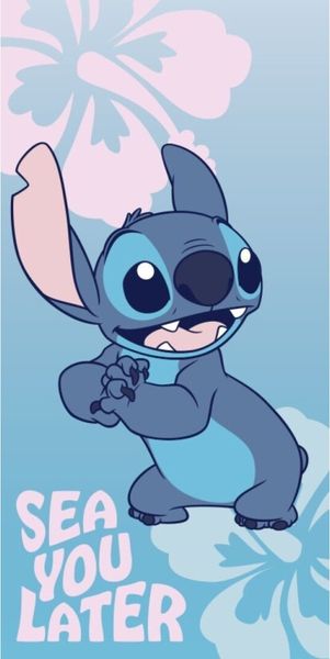 Disney Lilo & Stitch Strandtuch 70 × 140 cm leicht und schnelltrocknend