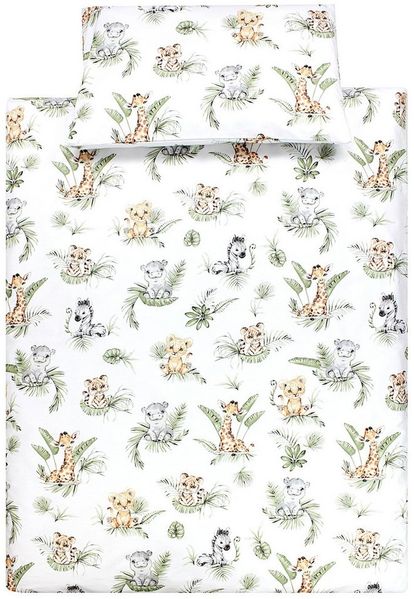 TupTam Babybettwäsche Kinder Bettwäsche Set Babybettwäsche Bettbezug Kissenbezug 2-tlg