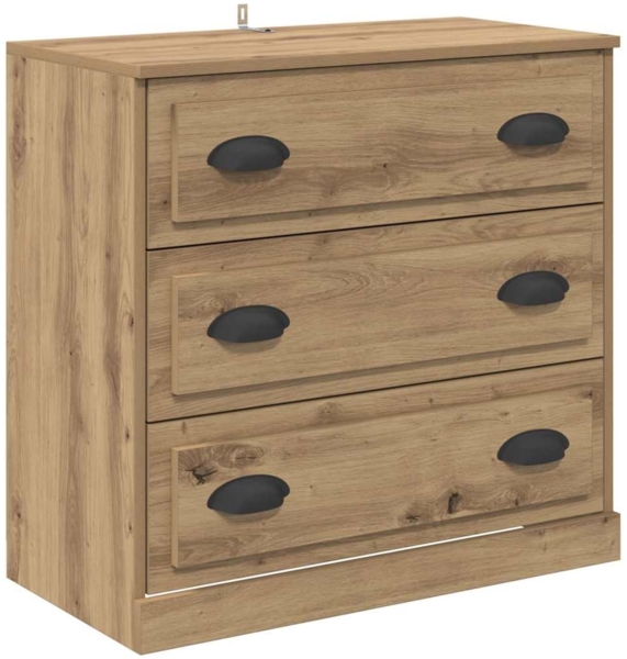 vidaXL Sideboards 2 pcs Artisan-Eiche 70 x 35,5 x 67,5 cm 3402654 Bild 6