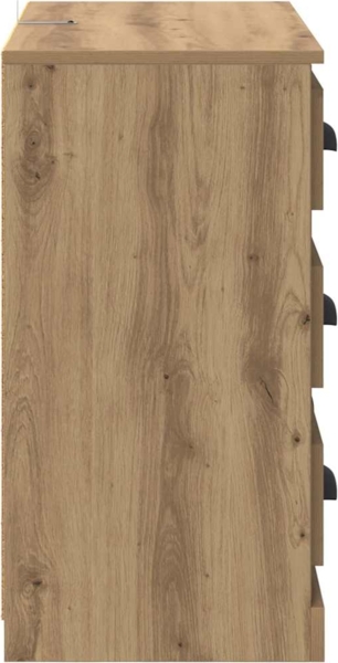 vidaXL Sideboards 2 pcs Artisan-Eiche 70 x 35,5 x 67,5 cm 3402654 Bild 7