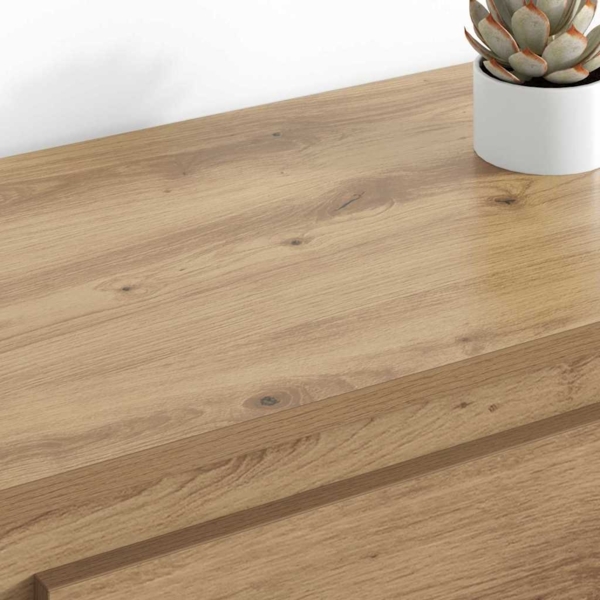 vidaXL Sideboards 2 pcs Artisan-Eiche 70 x 35,5 x 67,5 cm 3402654 Bild 3