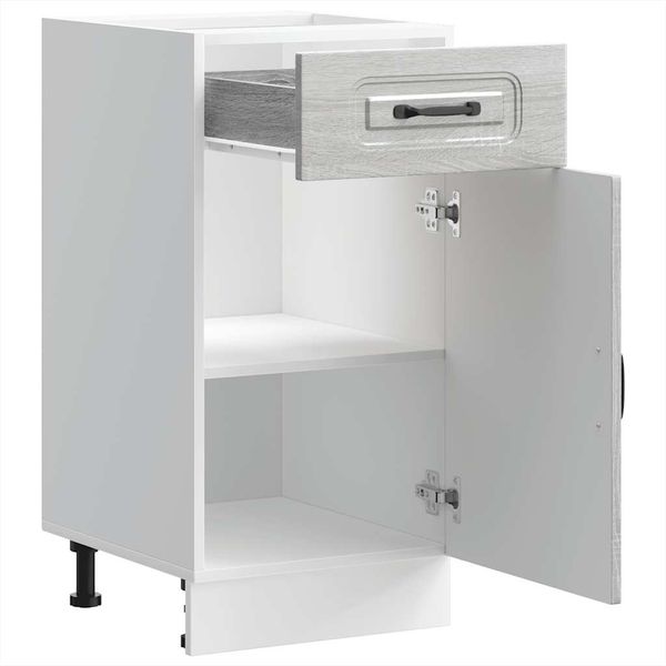 vidaXL Küchenunterschrank Kalmar Grau Sonoma Holzwerkstoff 853473 Bild 5