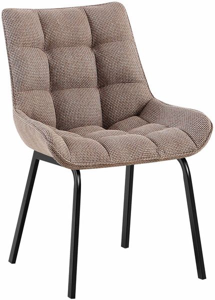 Stuhl Saranda Stoff schwarz [313981]