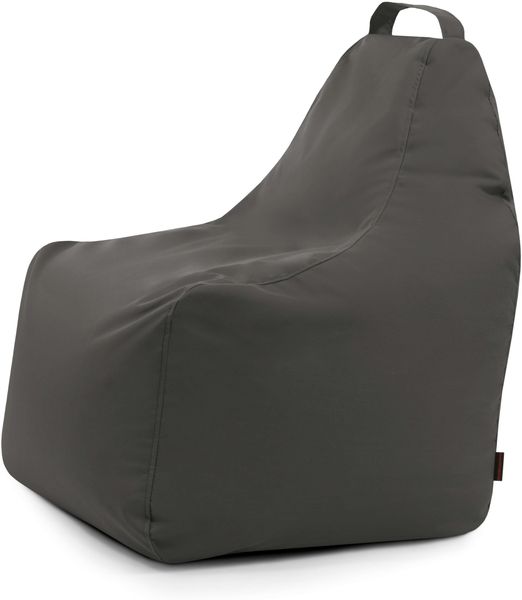 Sitzsack ‘Play‘, Bezugstoff - Colorin, 100% Olefin, dark Grey, 85x80x80 cm.