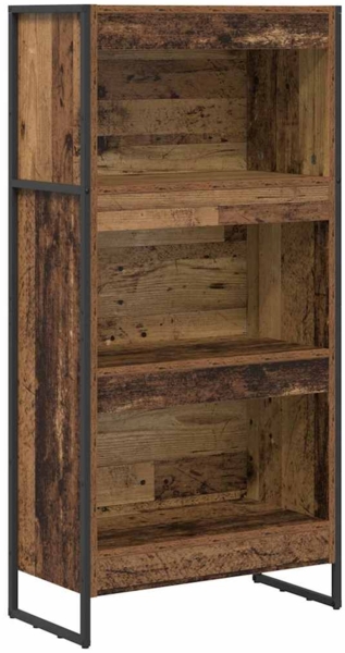 vidaXL Bücherregal Altholz 80 x 30 x 155 cm Holzwerkstoff 886394